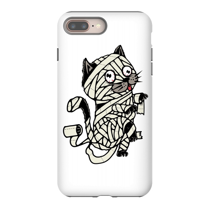 iPhone 7 plus StrongFit Mummy Cat by Afif Quilimo