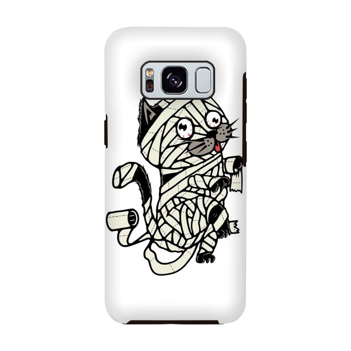 Galaxy S8 StrongFit Mummy Cat by Afif Quilimo