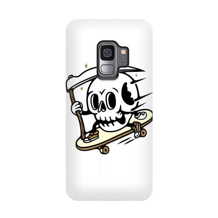 Galaxy S9 StrongFit Skullboading by Afif Quilimo