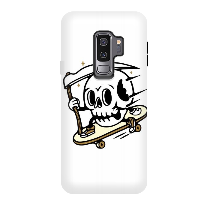 Galaxy S9 plus StrongFit Skullboading by Afif Quilimo