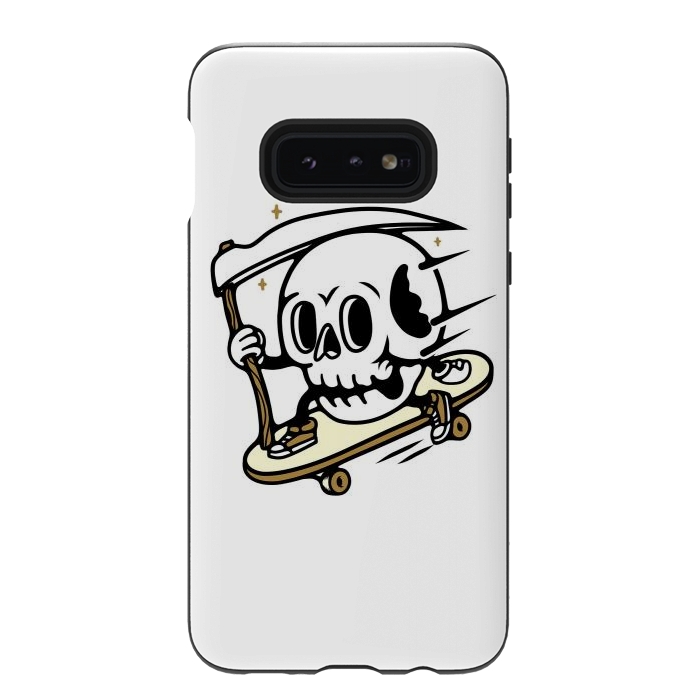 Galaxy S10e StrongFit Skullboading by Afif Quilimo