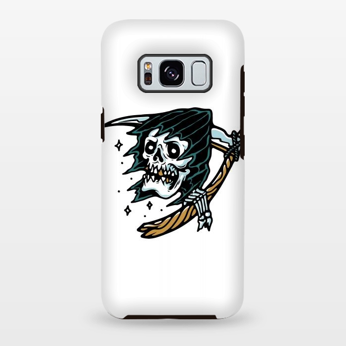 Galaxy S8 plus StrongFit Grim Reaper Tattoo by Afif Quilimo