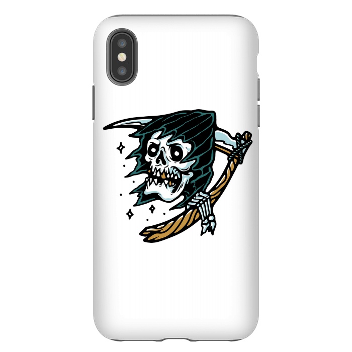 iPhone Xs Max StrongFit Grim Reaper Tattoo by Afif Quilimo