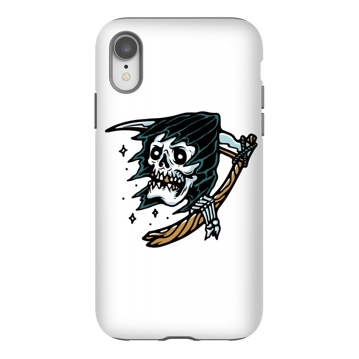 iPhone Xr StrongFit Grim Reaper Tattoo by Afif Quilimo