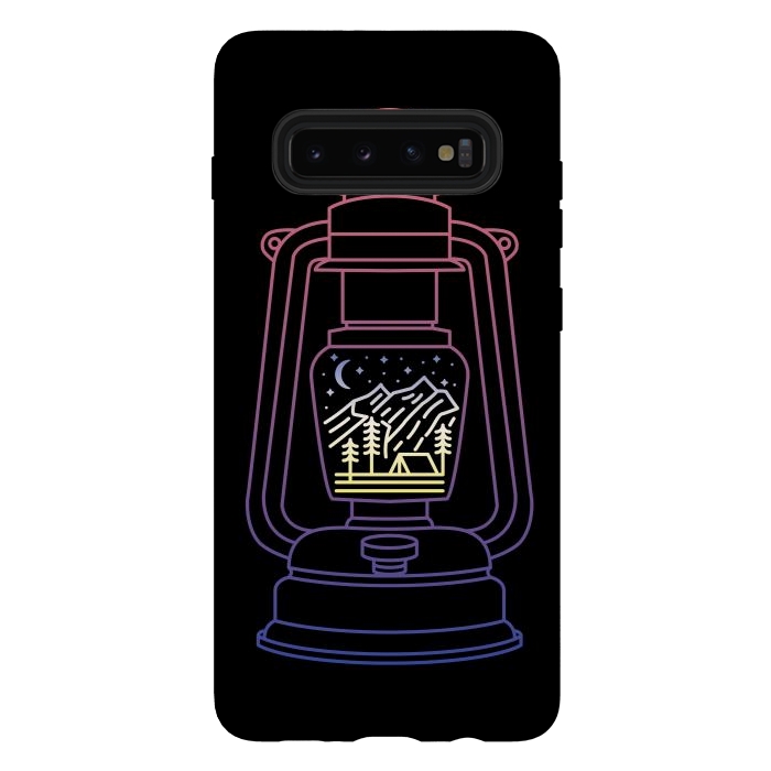 Galaxy S10 plus StrongFit Light & Shine by Afif Quilimo