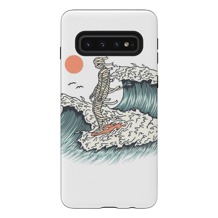 Galaxy S10 StrongFit Mummy Surfing by Afif Quilimo