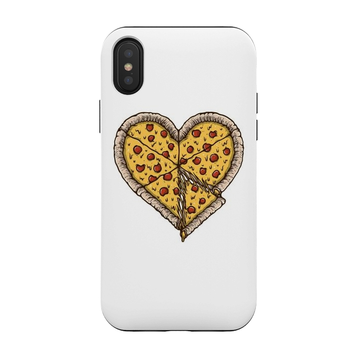 iPhone Xs / X StrongFit Pizza Lover by Afif Quilimo