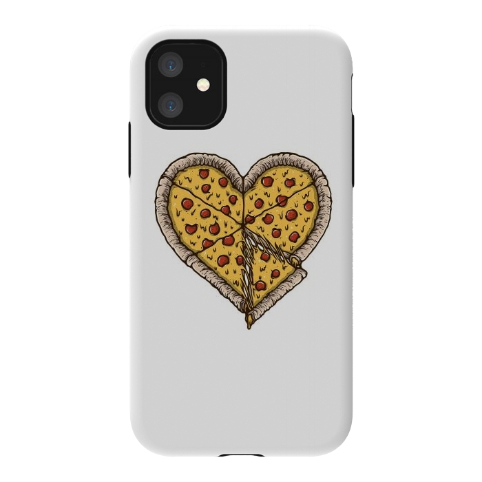 iPhone 11 StrongFit Pizza Lover by Afif Quilimo