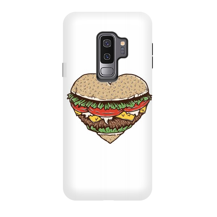 Galaxy S9 plus StrongFit Hamburger Lover by Afif Quilimo