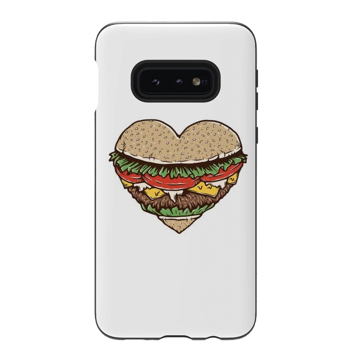 Galaxy S10e StrongFit Hamburger Lover by Afif Quilimo