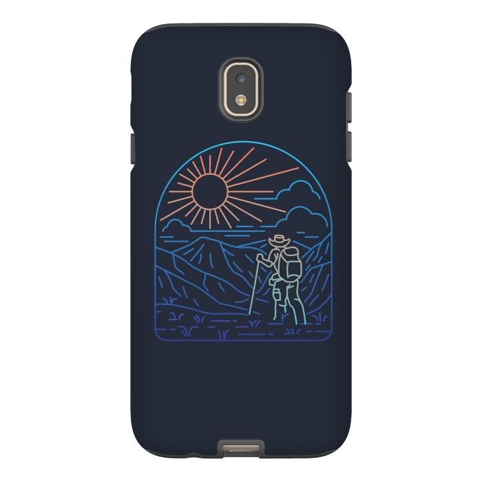 Galaxy J7 StrongFit Hiker Line by Afif Quilimo
