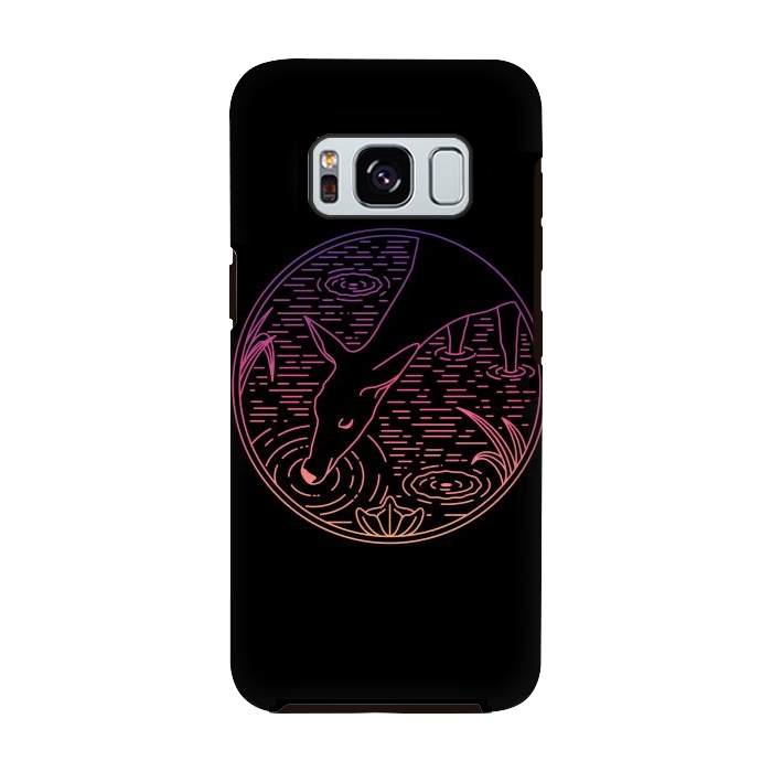 Galaxy S8 StrongFit Deer Line by Afif Quilimo