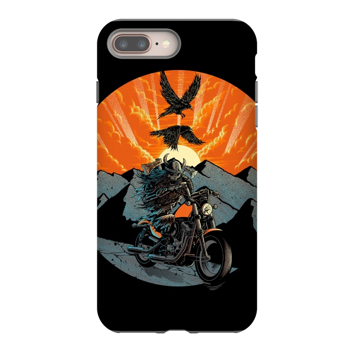 iPhone 7 plus StrongFit Viking Rider by Afif Quilimo