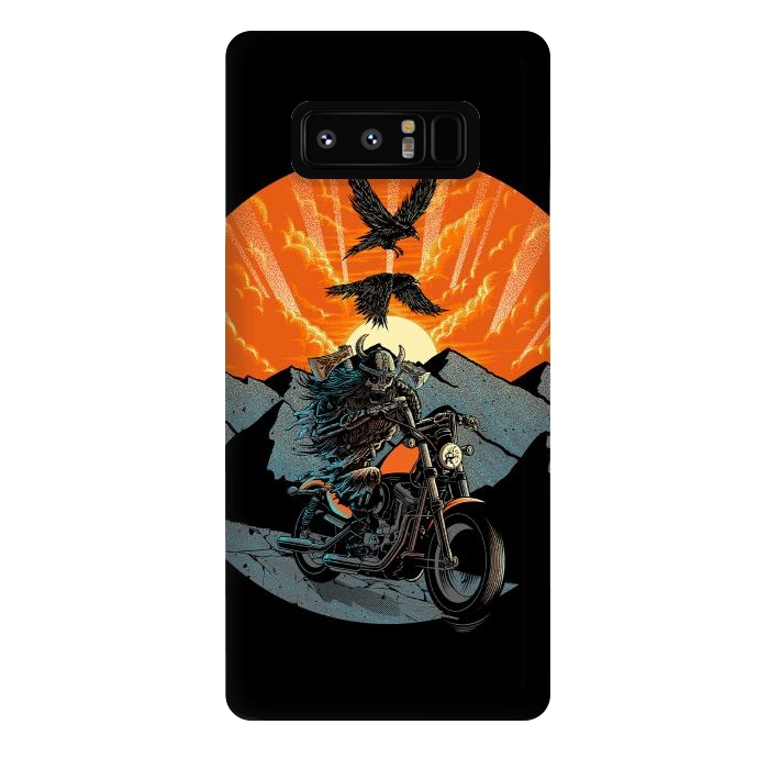 Galaxy Note 8 StrongFit Viking Rider by Afif Quilimo