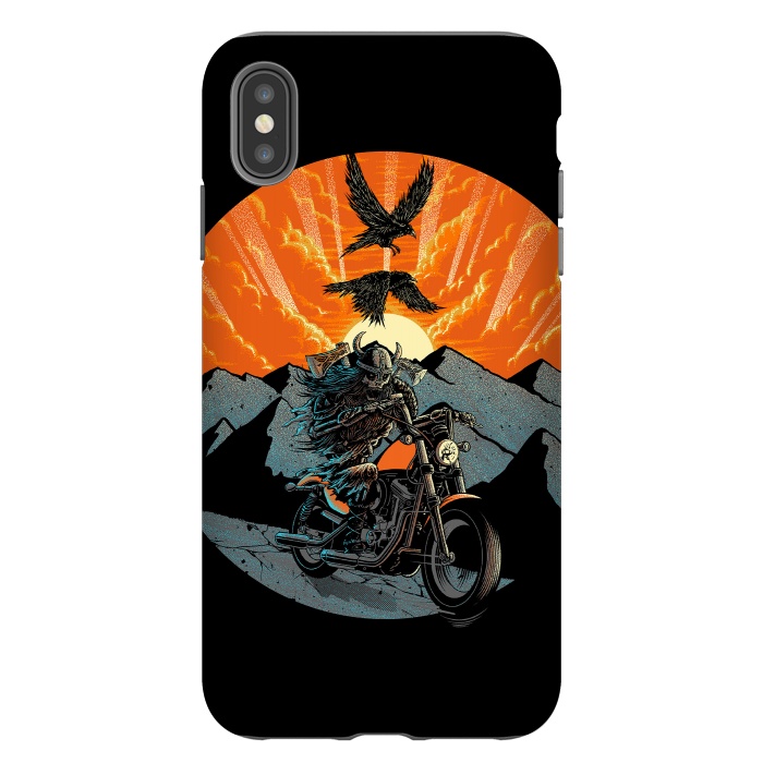 iPhone Xs Max StrongFit Viking Rider by Afif Quilimo