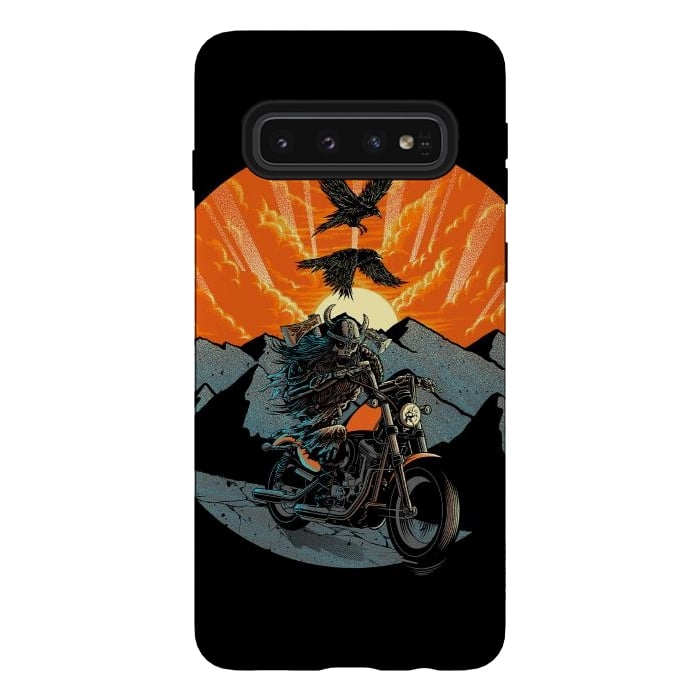 Galaxy S10 StrongFit Viking Rider by Afif Quilimo