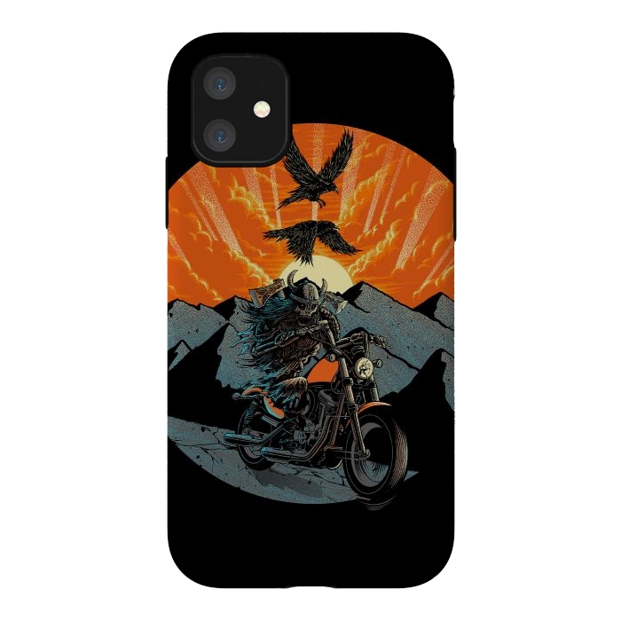 iPhone 11 StrongFit Viking Rider by Afif Quilimo