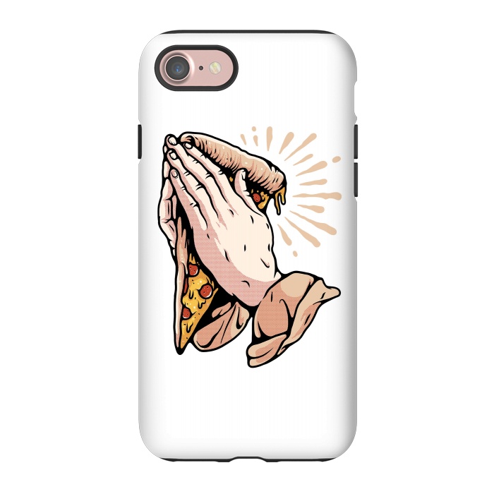 iPhone 7 StrongFit Pray for Pizza by Afif Quilimo