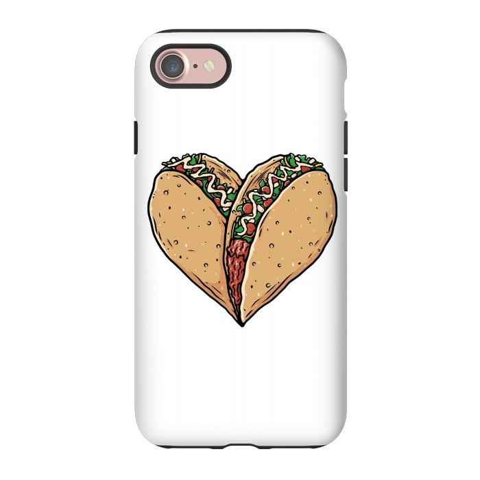 iPhone 7 StrongFit Tacos Lover by Afif Quilimo