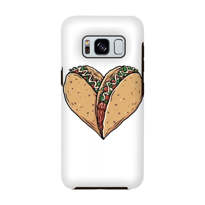 Galaxy S8 StrongFit Tacos Lover by Afif Quilimo