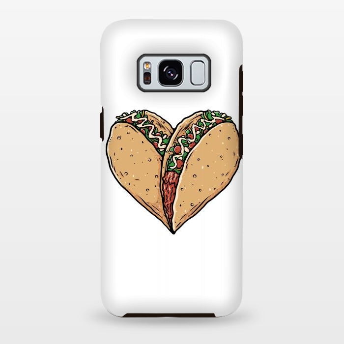 Galaxy S8 plus StrongFit Tacos Lover by Afif Quilimo