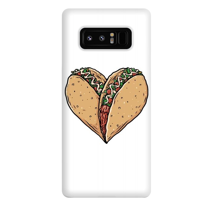 Galaxy Note 8 StrongFit Tacos Lover by Afif Quilimo