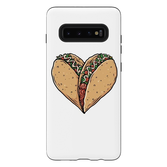 Galaxy S10 plus StrongFit Tacos Lover by Afif Quilimo