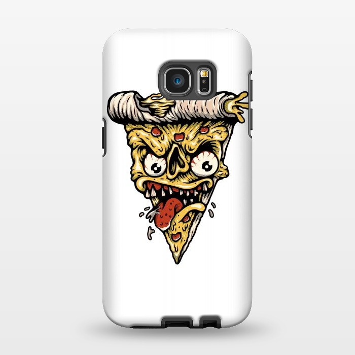 Galaxy S7 EDGE StrongFit Pizza Monster by Afif Quilimo