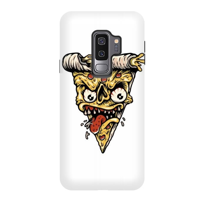 Galaxy S9 plus StrongFit Pizza Monster by Afif Quilimo