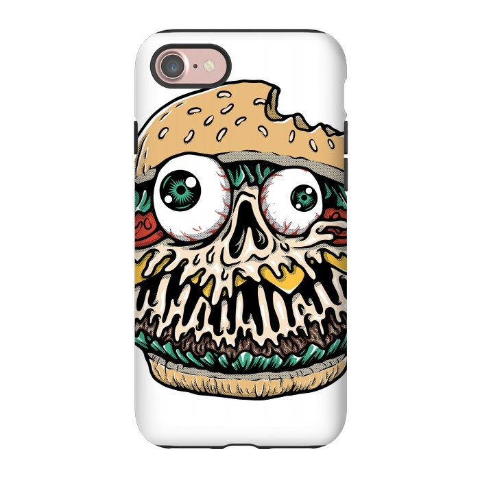 iPhone 7 StrongFit Hamburger Monster by Afif Quilimo