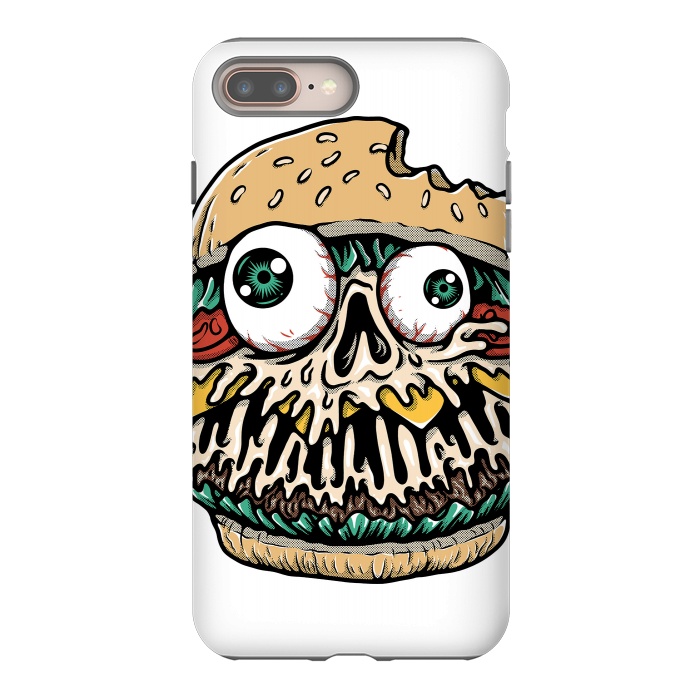 iPhone 7 plus StrongFit Hamburger Monster by Afif Quilimo