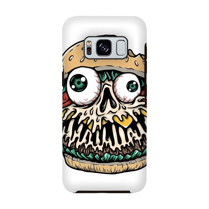 Galaxy S8 StrongFit Hamburger Monster by Afif Quilimo