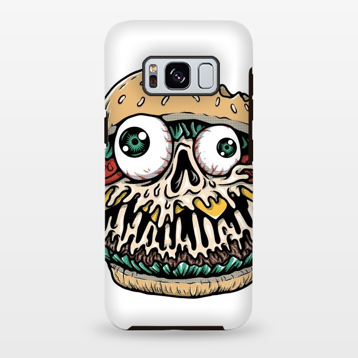 Galaxy S8 plus StrongFit Hamburger Monster by Afif Quilimo