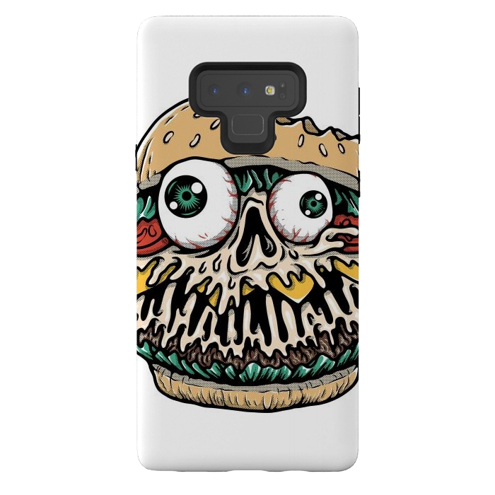 Galaxy Note 9 StrongFit Hamburger Monster by Afif Quilimo