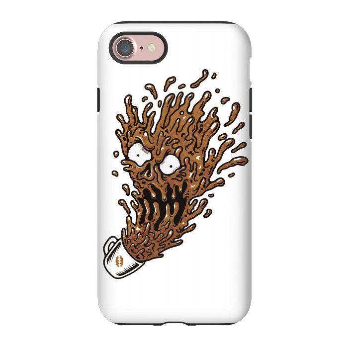 iPhone 7 StrongFit Coffee Monster by Afif Quilimo