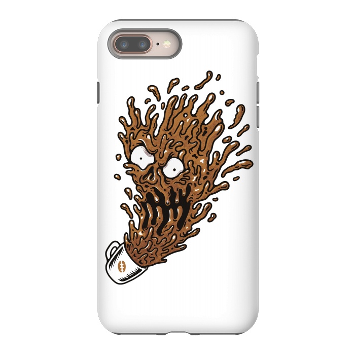 iPhone 7 plus StrongFit Coffee Monster by Afif Quilimo