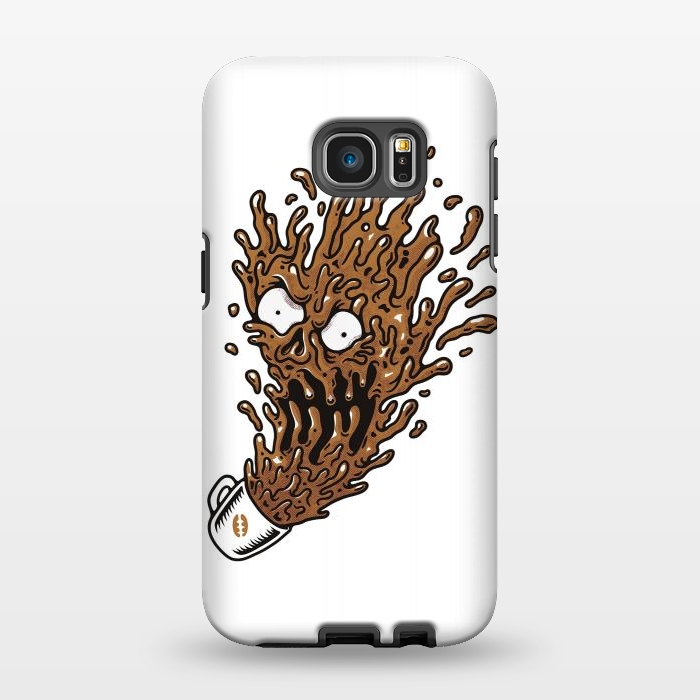 Galaxy S7 EDGE StrongFit Coffee Monster by Afif Quilimo