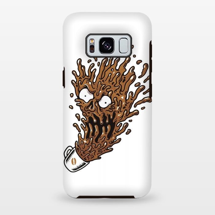 Galaxy S8 plus StrongFit Coffee Monster by Afif Quilimo