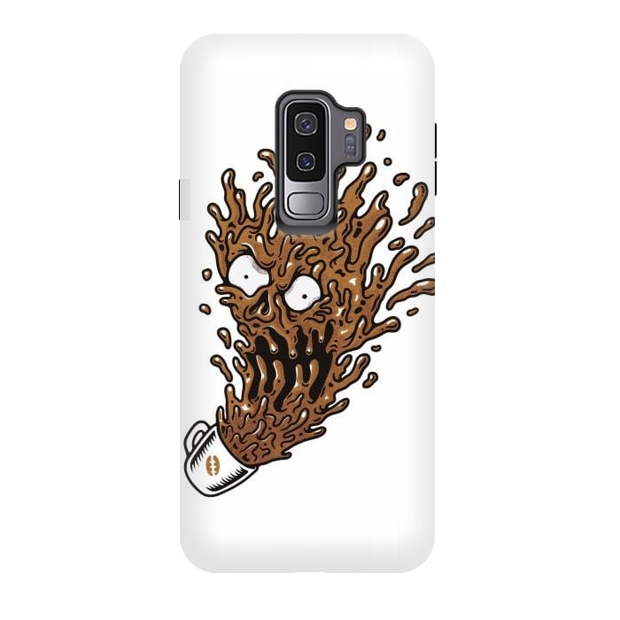 Galaxy S9 plus StrongFit Coffee Monster by Afif Quilimo
