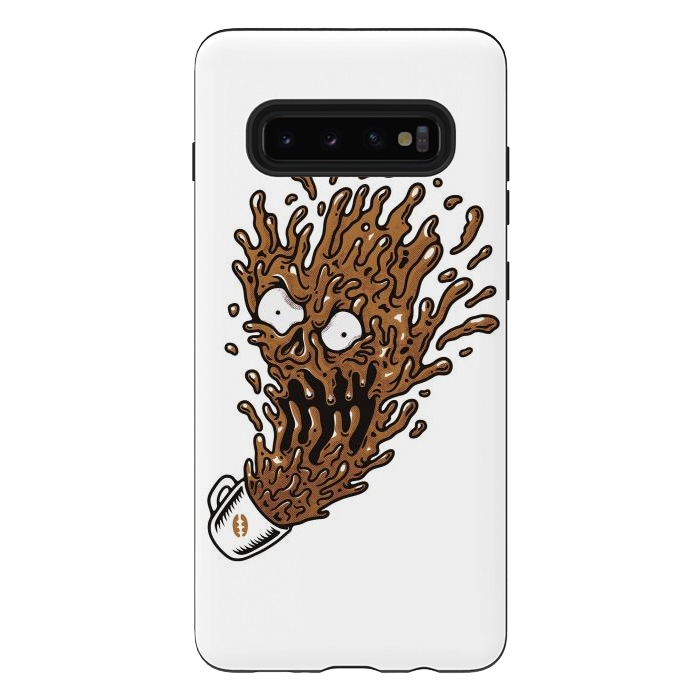 Galaxy S10 plus StrongFit Coffee Monster by Afif Quilimo