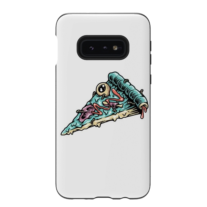 Galaxy S10e StrongFit Pizza Zombie by Afif Quilimo