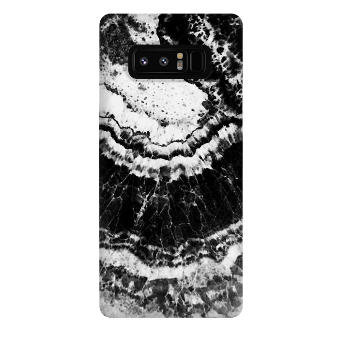 Galaxy Note 8 StrongFit Dark geode marble etxture by Oana 