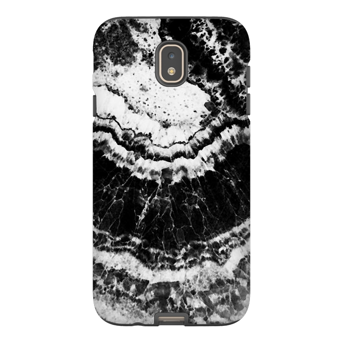 Galaxy J7 StrongFit Dark geode marble etxture by Oana 