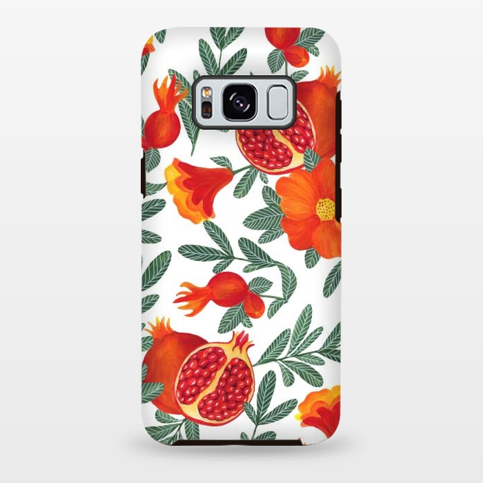 Galaxy S8 plus StrongFit Pomegranate by Julia Badeeva
