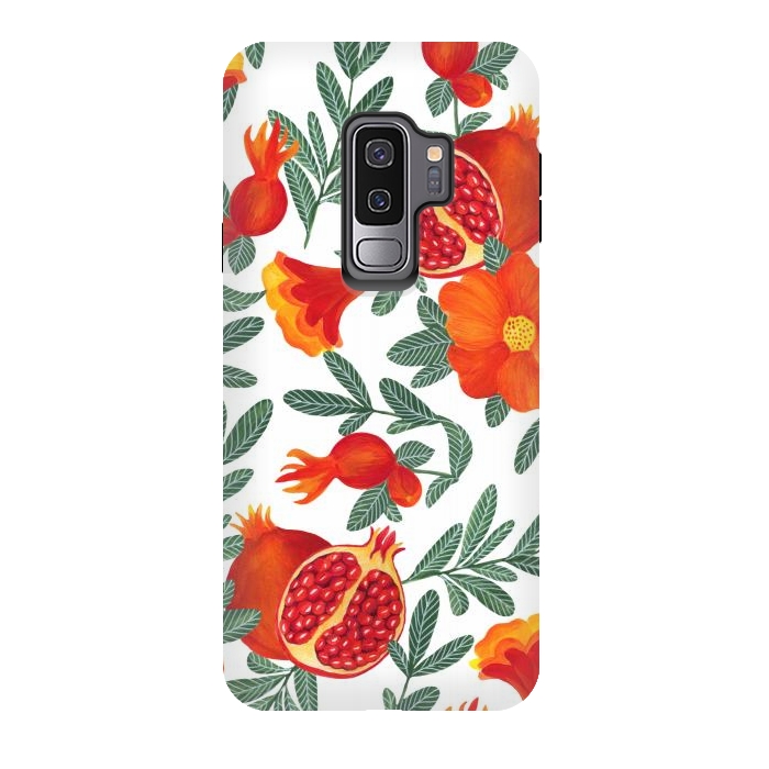 Galaxy S9 plus StrongFit Pomegranate by Julia Badeeva