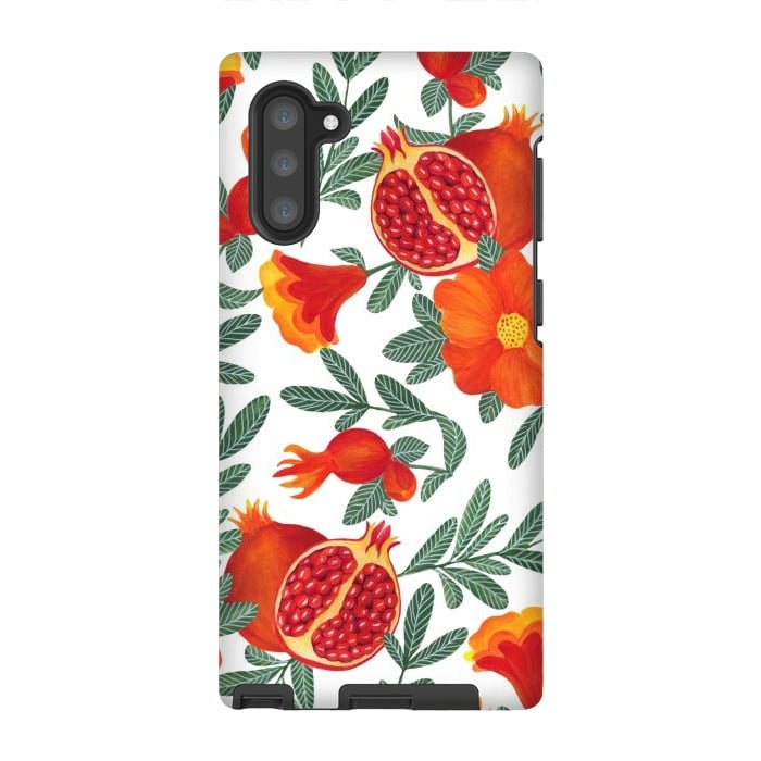 Galaxy Note 10 StrongFit Pomegranate by Julia Badeeva