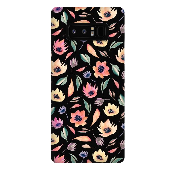 Galaxy Note 8 StrongFit Floral pattern by Julia Badeeva
