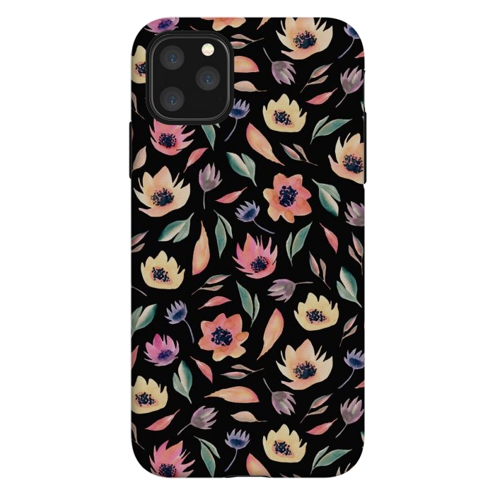 iPhone 11 Pro Max StrongFit Floral pattern by Julia Badeeva