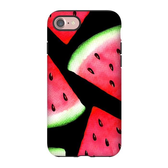 iPhone 7 StrongFit Watermelon by Julia Badeeva