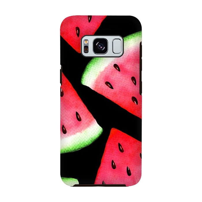 Galaxy S8 StrongFit Watermelon by Julia Badeeva
